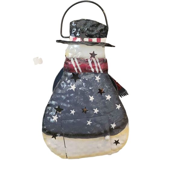 Home Interiors USA Snowman Lantern Christmas - Picture 2 of 6